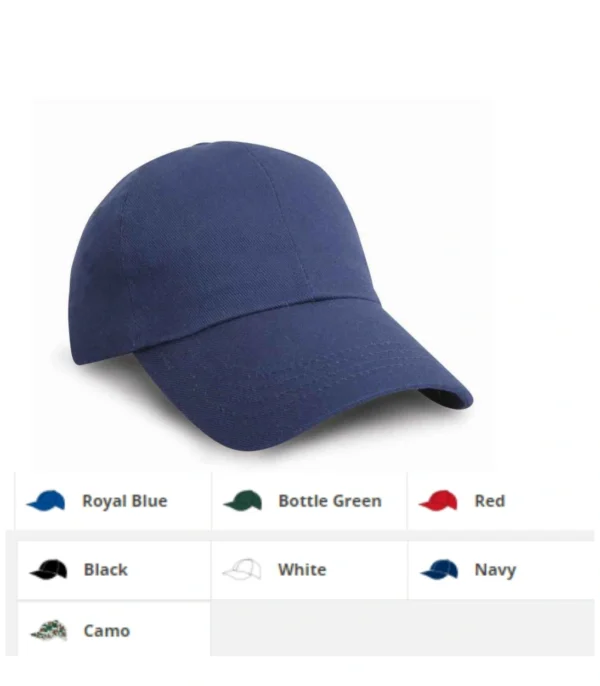 Result RC010 Heavy Cotton Drill Pro Style Cap